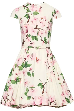 Oscar de la Renta Minikleid aus Leinen