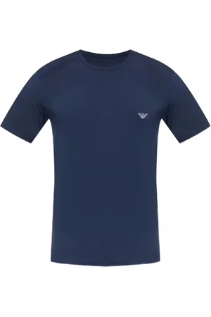 Emporio Armani T-Shirt mit Logo-Stickerei