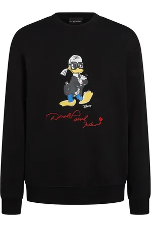 Karl Lagerfeld X Disney cotton-blend sweatshirt