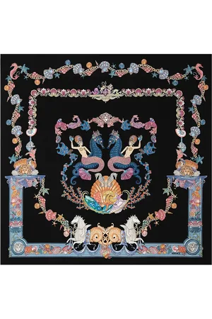VERSACE Coral Theater Seidenschal