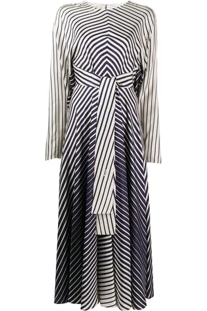 VALENTINO GARAVANI Gestreiftes Kleid