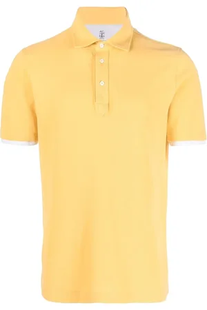 Brunello Cucinelli Poloshirt im Layering-Look