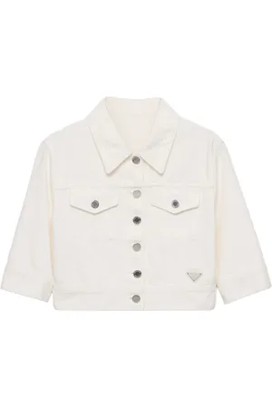 Prada Cropped-Jacke aus Denim