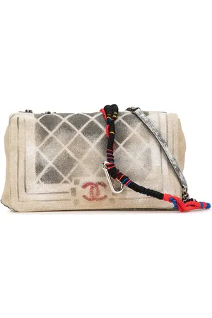 CHANEL 2014 mittelgroße Graffiti Tromp L