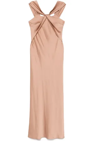 D.EXTERIOR Maxikleid aus Satin