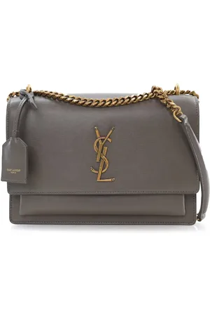 Saint Laurent 2021 mittelgroße Smooth Sunset Bag Umhängetasche