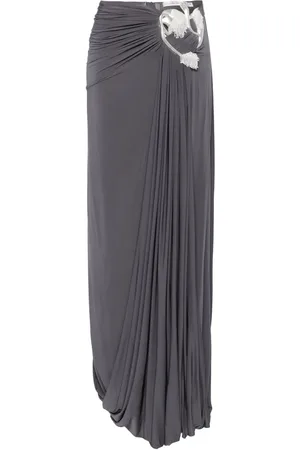 CHRISTOPHER ESBER Sculptured Loop Drape Maxirock