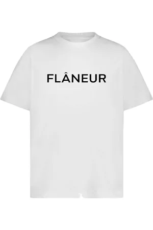 FLÂNEUR T-Shirt mit Logo-Print
