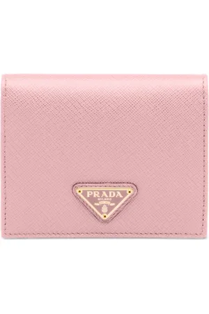 Prada Kleines Portemonnaie aus Saffiano-Leder