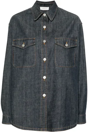 Fabiana Filippi Langärmeliges Jeanshemd