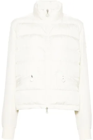 Moncler Gefütterte Jacke mit Kontrasteinsätzen