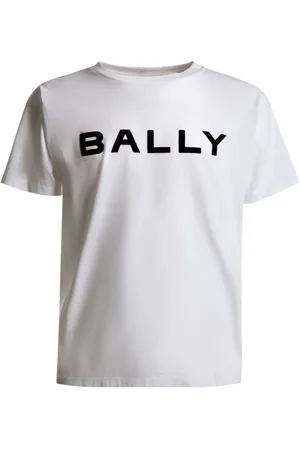 Bally T-Shirt aus Bio-Baumwolle mit Logo-Print