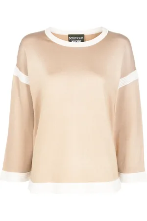 Moschino Pullover mit Kontrastdetail