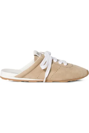 Miu Miu Plume Mules aus Wildleder