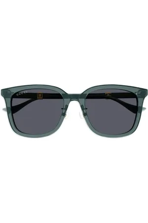 Gucci Sonnenbrille mit eckigem Gestell