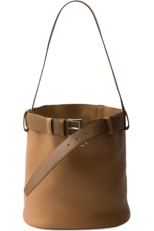Prada Große Beuteltasche mit Schnalle