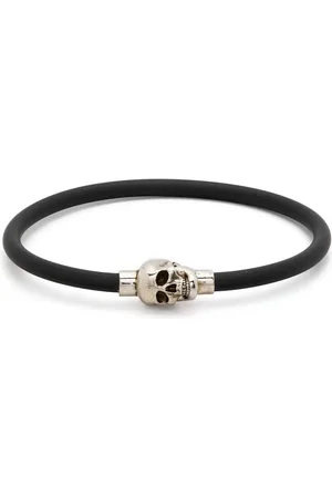 Alexander McQueen Armband mit Totenkopf-Verschluss