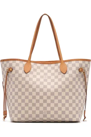 LOUIS VUITTON 2018 Damier Azur Neverfull MM Handtasche