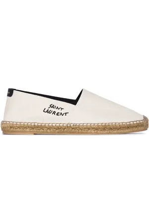 Saint Laurent Espadrilles mit Logo-Stickerei