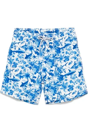 MC2 SAINT BARTH Badeshorts mit grafischem Print