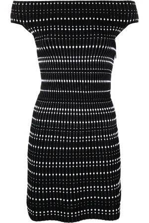 Alexander McQueen Schulterfreies Minikleid