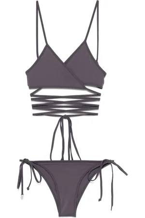 The Attico Bikini mit Schnürung
