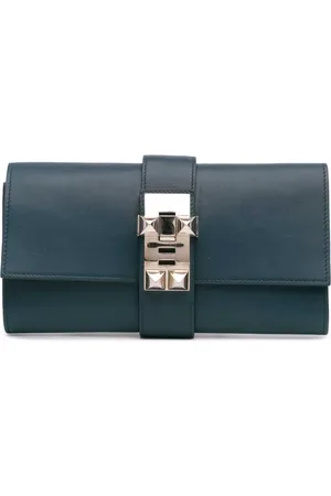 Hermès 2008 Tadelakt Medor Clutch 23cm