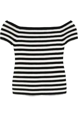 ERIC BOMPARD Gestreiftes Bardot-Oberteil