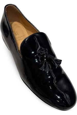 Brunello Cucinelli Loafer aus Lackleder