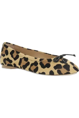 Francesco Russo Leather ballerina shoes