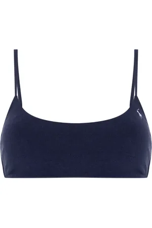 Ralph Lauren Kennedy Bikinioberteil aus Frottee