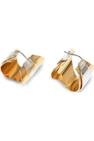 Jil Sander Zweifarbige Ohrringe