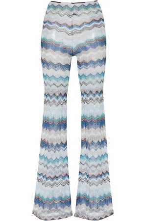 Missoni Ausgestellte Hose mit Häkelmuster