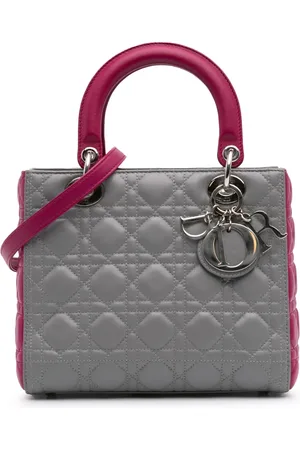 Dior 2014 mittelgroße Cannage Lady Dior Satchel-Tasche