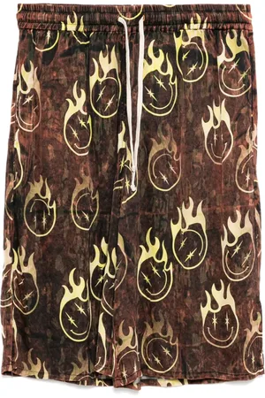 Stain Shade Gemusterte Shorts