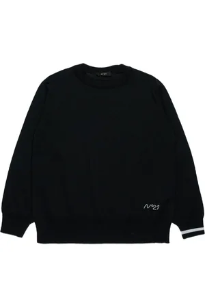 Nº21 Pullover mit Logo-Stickerei