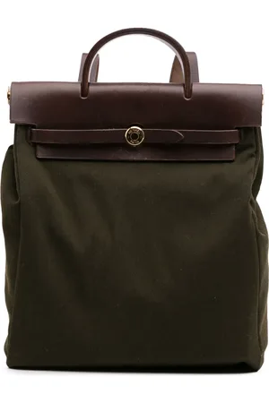 Hermès 2003 Toile Herbag GM Rucksack