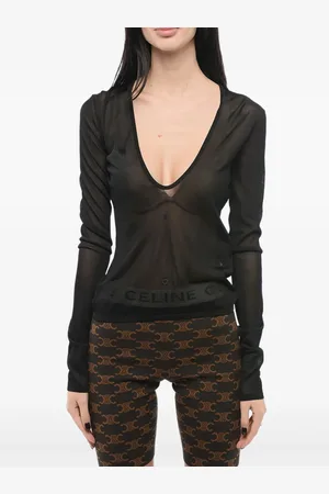 Saint Laurent Pullover mit rundem Ausschnitt