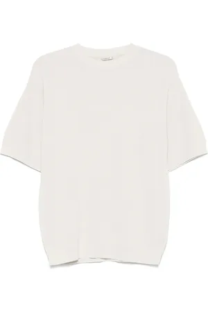 TRANSIT Fein gestricktes T-Shirt