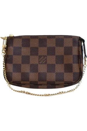 LOUIS VUITTON 2019 mini Damier Ebene Pochette Accessoires Handtasche