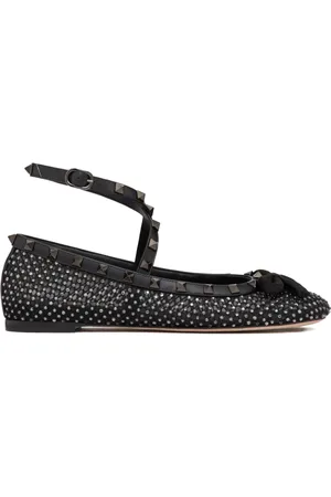 VALENTINO GARAVANI Rockstud Ballerinas mit Perlenverzierung