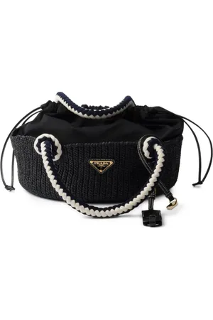 Prada Kleine Tote Bag aus Strick