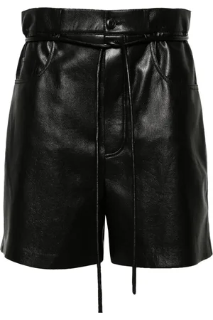 Nanushka Shorts aus Faux-Leder