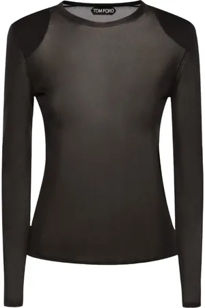 Tom Ford Top mit Schulterpolstern