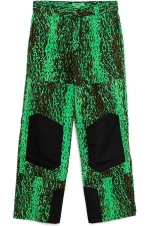 Stain Shade Hose mit Leoparden-Print