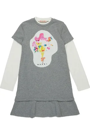 Marni Kleid mit grafischem Print