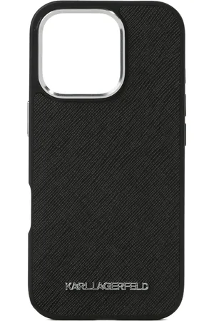 Karl Lagerfeld IPhone 16 Pro Max-Hülle mit Kristallen