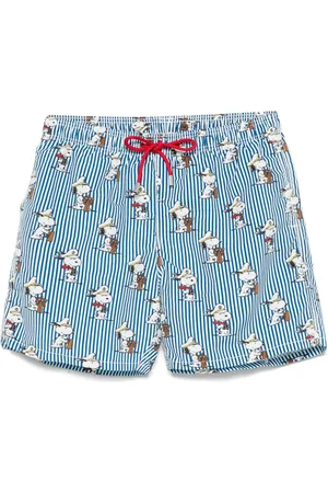MC2 SAINT BARTH Badeshorts mit grafischem Print
