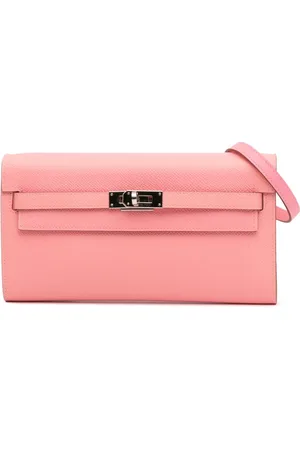 Hermès 2020 Epsom Kelly To Go Wallet Umhängetasche