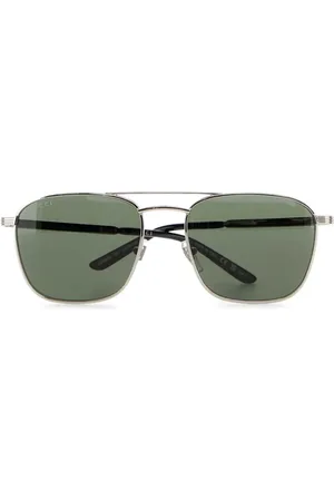 Gucci Sonnenbrille mit eckigem Gestell